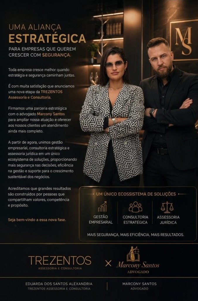 Eduarda Alexandria e Marcony Santos - aliança Trezentos